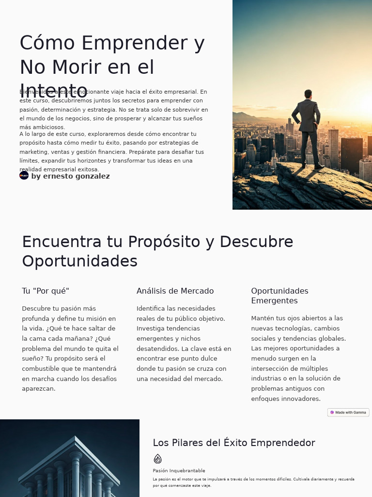 Como Emprender y No Morir en El Intento | PDF | Marketing | Indicador ...