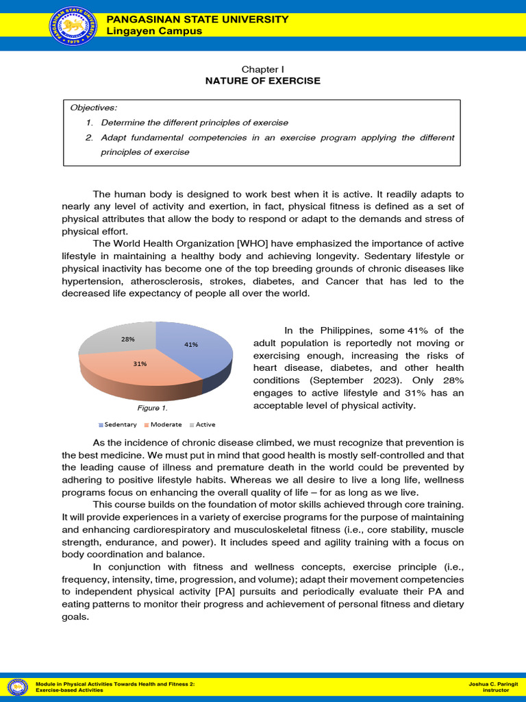 Pathfit2 Module Chapter 1 Pdf Strength Training Physical Fitness