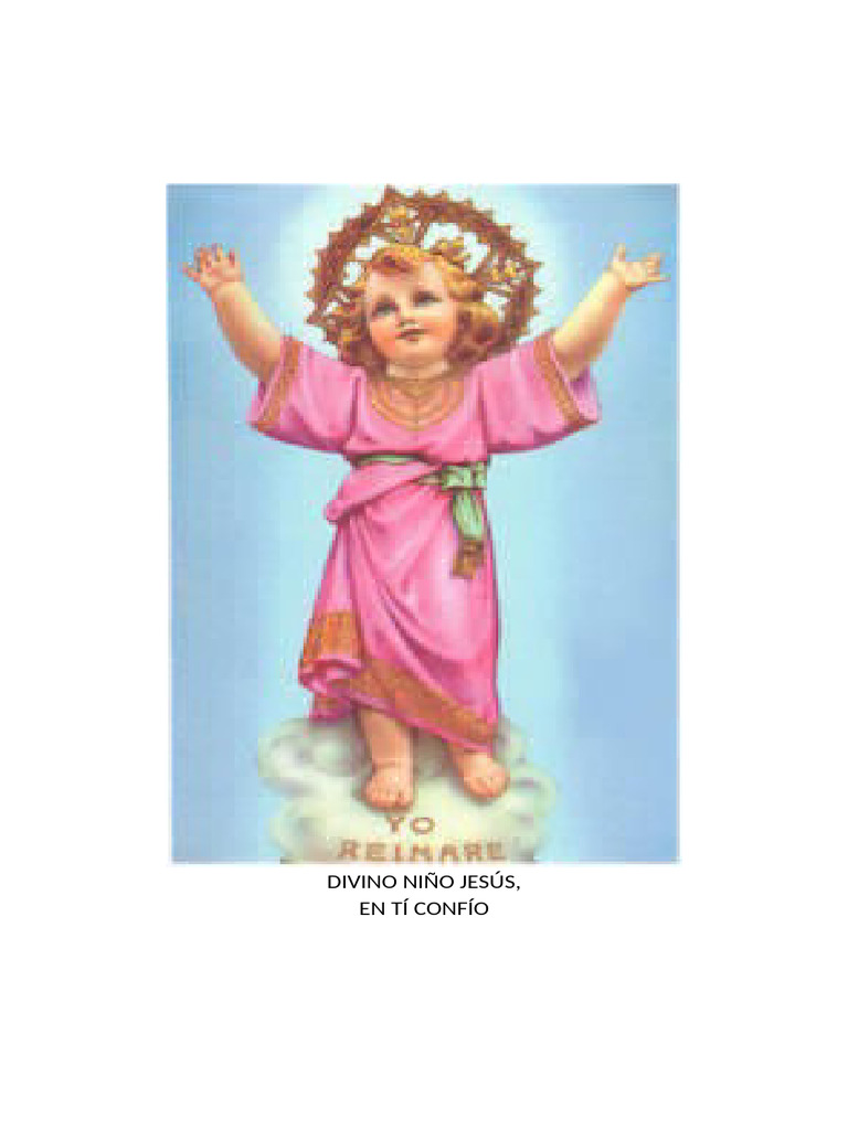 NOVENA Al DIVINO NIÑO JESÚS | PDF | María, madre de Jesús | orador del ...