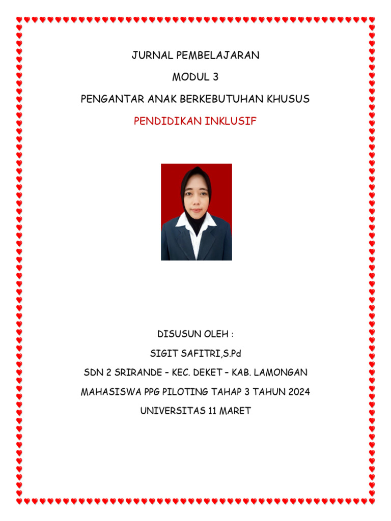 Jurnal Pembelajaran 3 | PDF