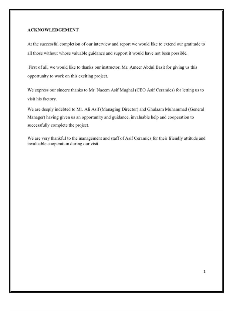 Report of Corporate Internship 1 PDF Pottery Ceramics