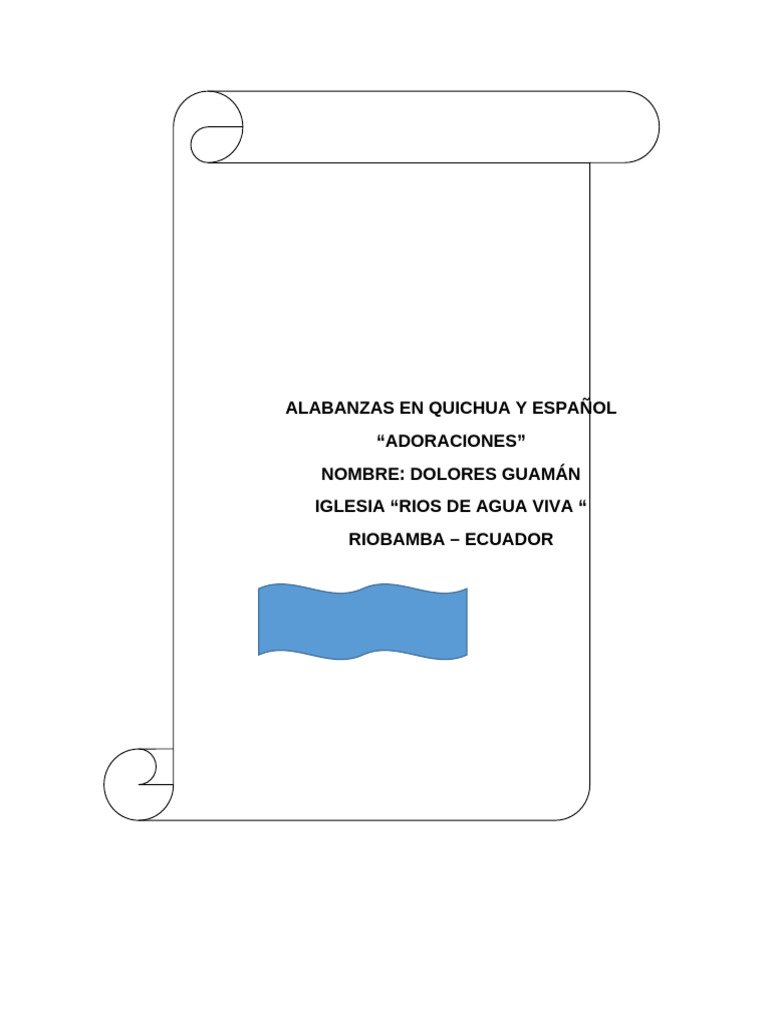 Alabanzas en Quichua y Español | PDF | Cristo (título) | Vida eterna