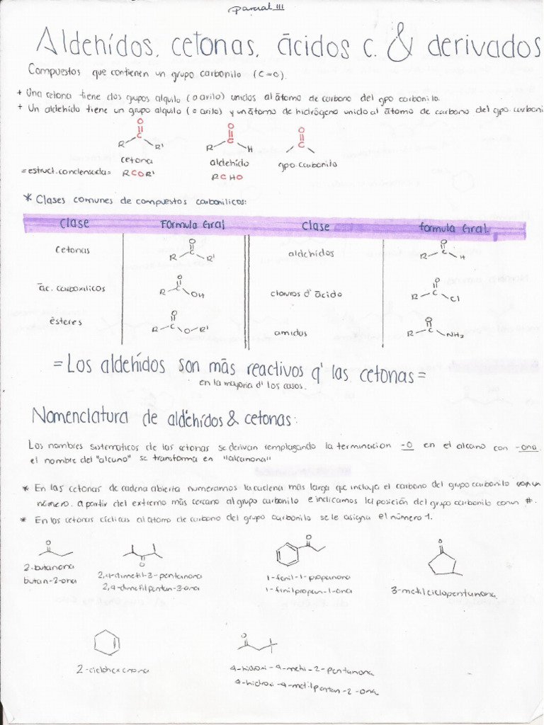 Aldehidos y Cetonas | PDF