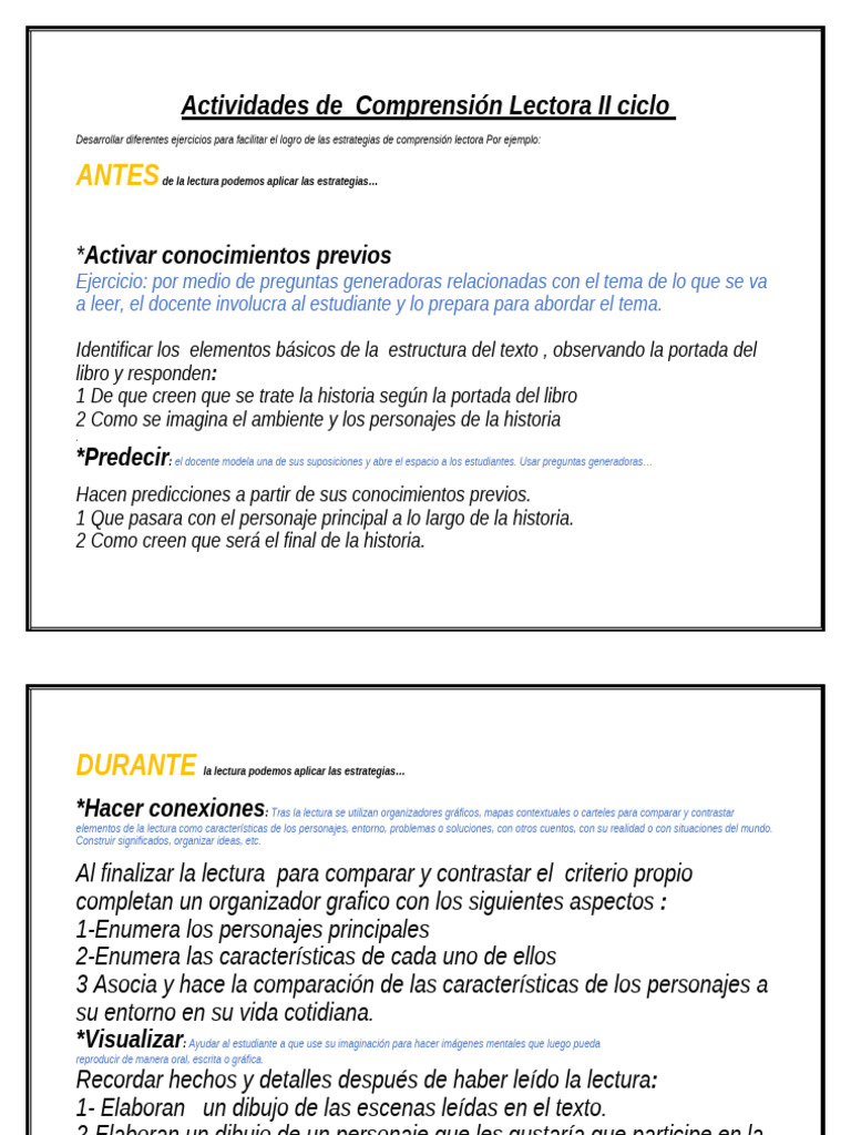 actividades-de-comprensi-n-lectora-ii-ciclo-pdf-comprensi-n-lectora