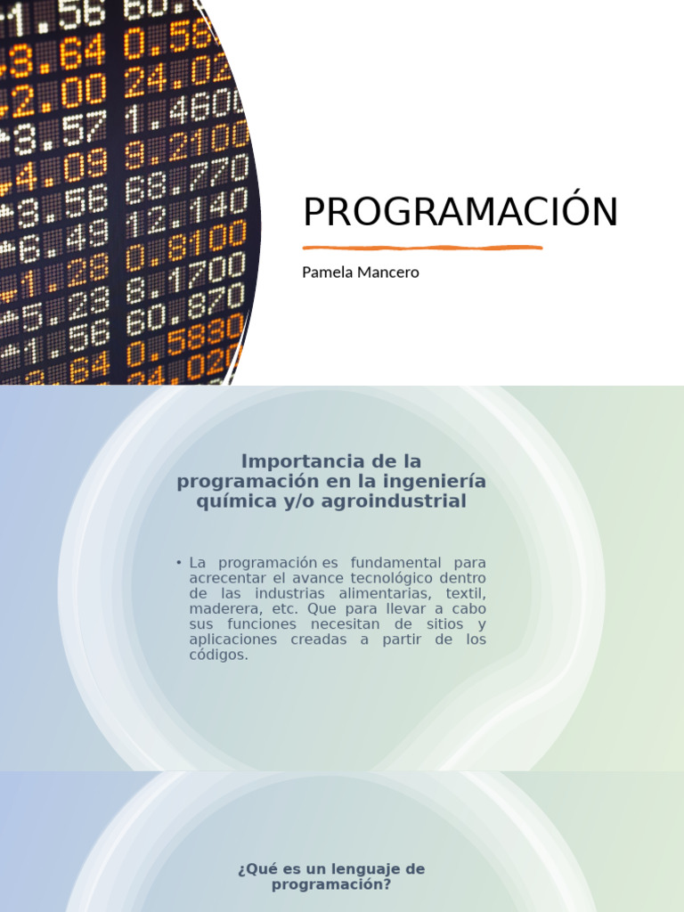 PROGRAMACIÓN | PDF