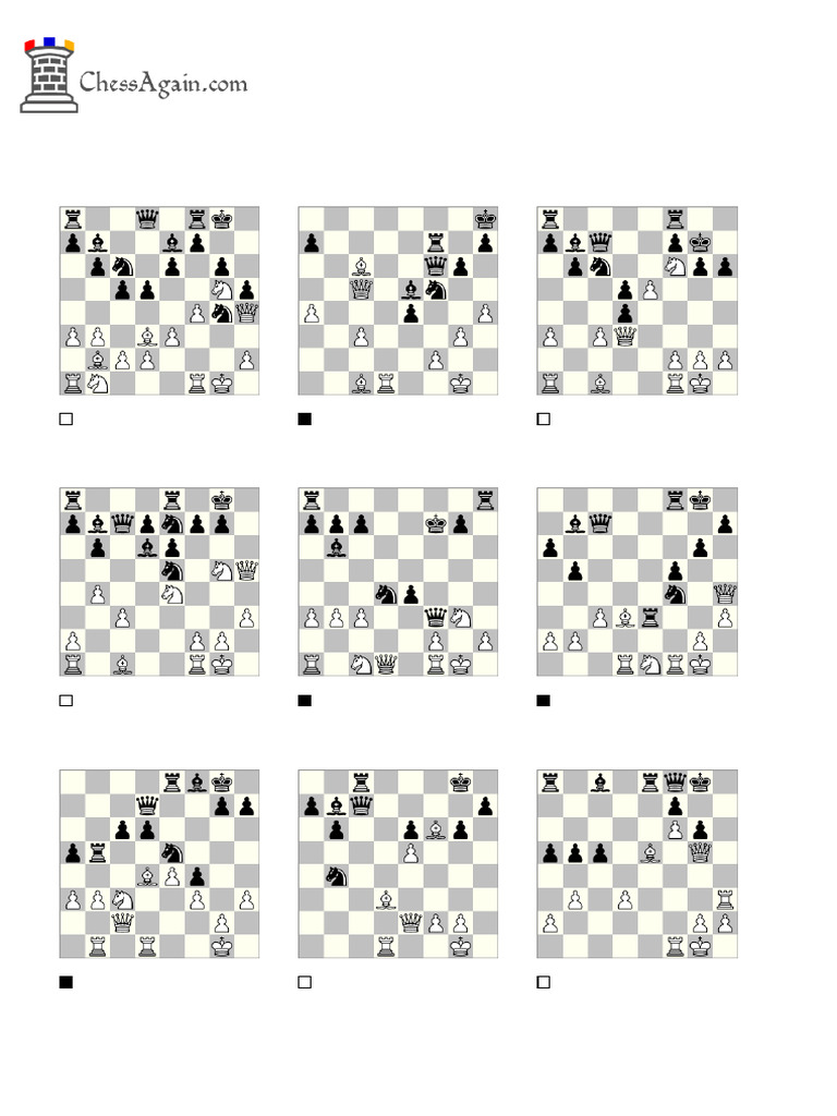 Attacking the Castled King in Chess | PDF | Chess Theory | Chess
