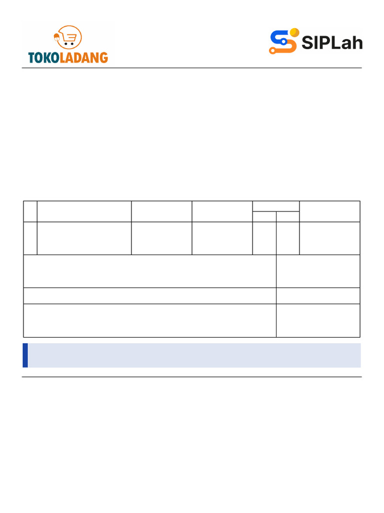 Proforma Invoice Makan Rapat Sekolah | PDF