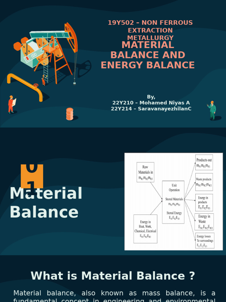 Material and Energy Balance Explained | PDF | Atmosphere Of Earth | Heat