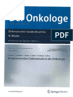 Komplementärer Seleneinsatz in der Onkologie