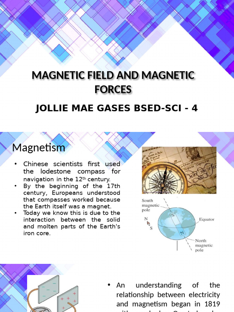 Understanding Magnetic Fields and Forces | PDF | Magnetic Field ...