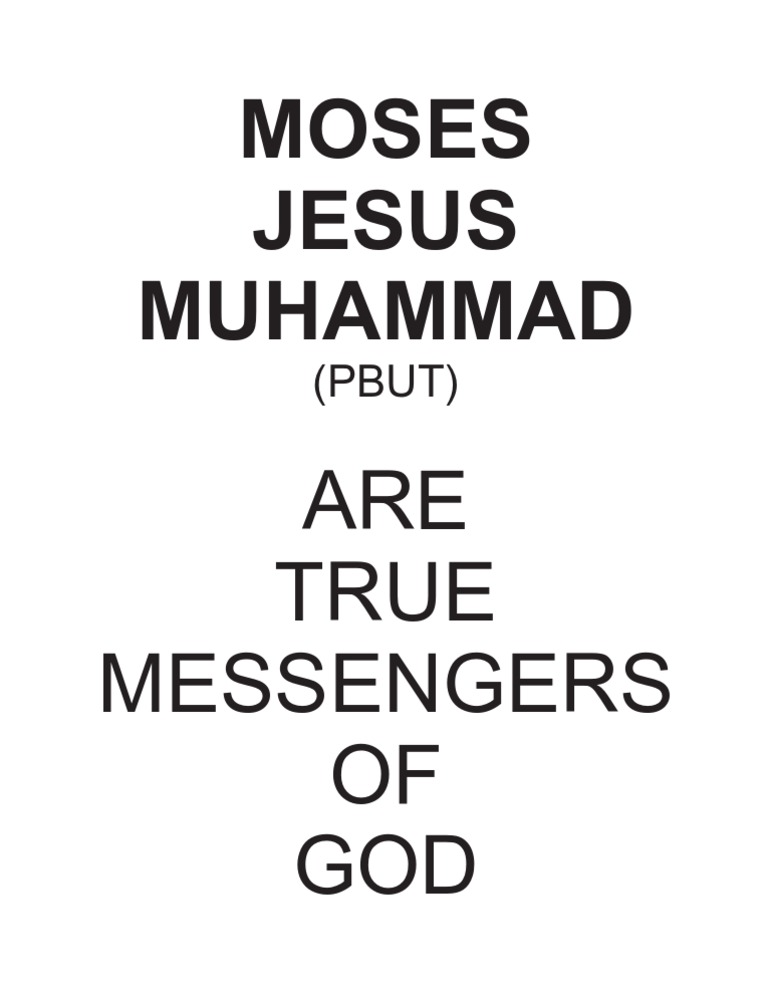 True Messengers of God | PDF