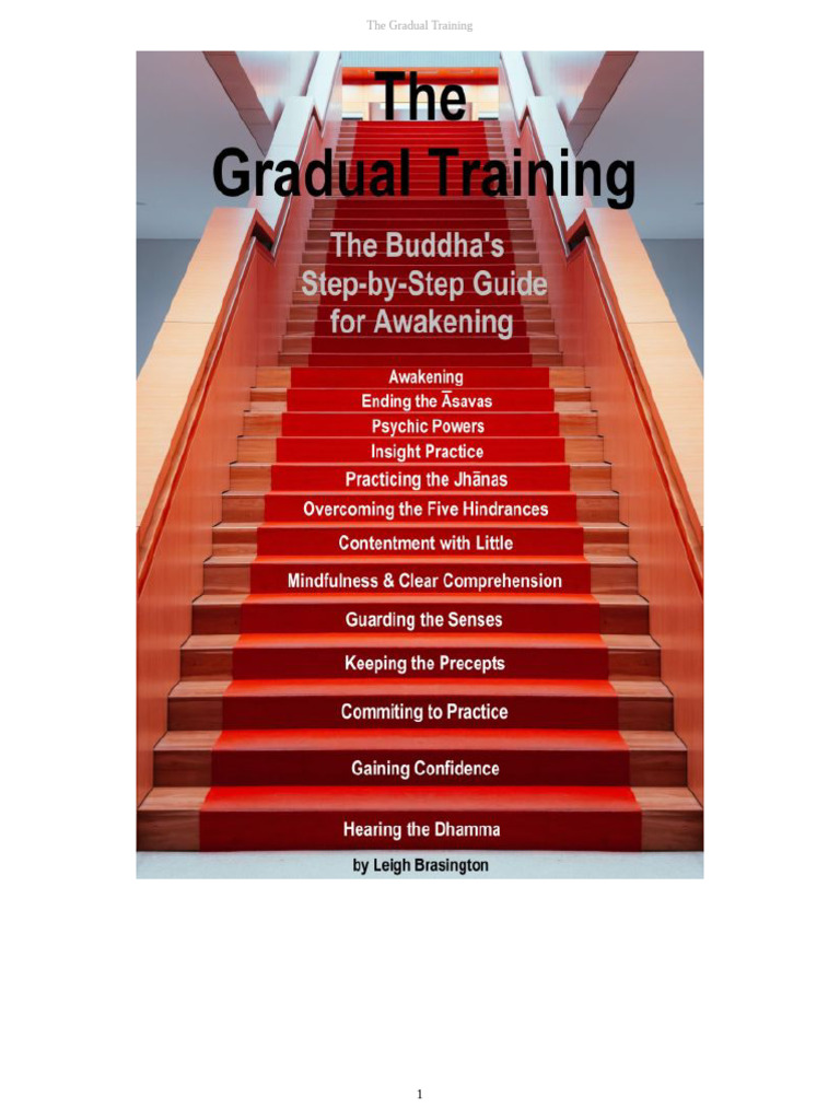The Gradual Training - Leigh Brasington | PDF | Noble Eightfold Path ...