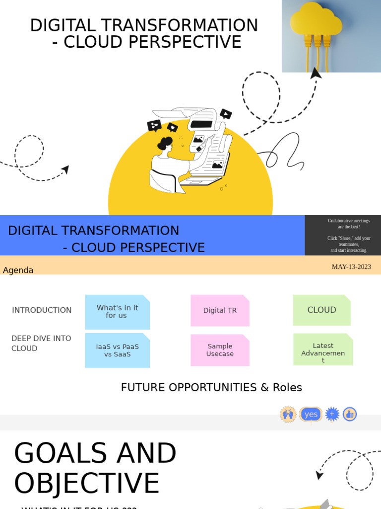 Digital Transformation - Cloud Perspective | PDF | Cloud Computing ...