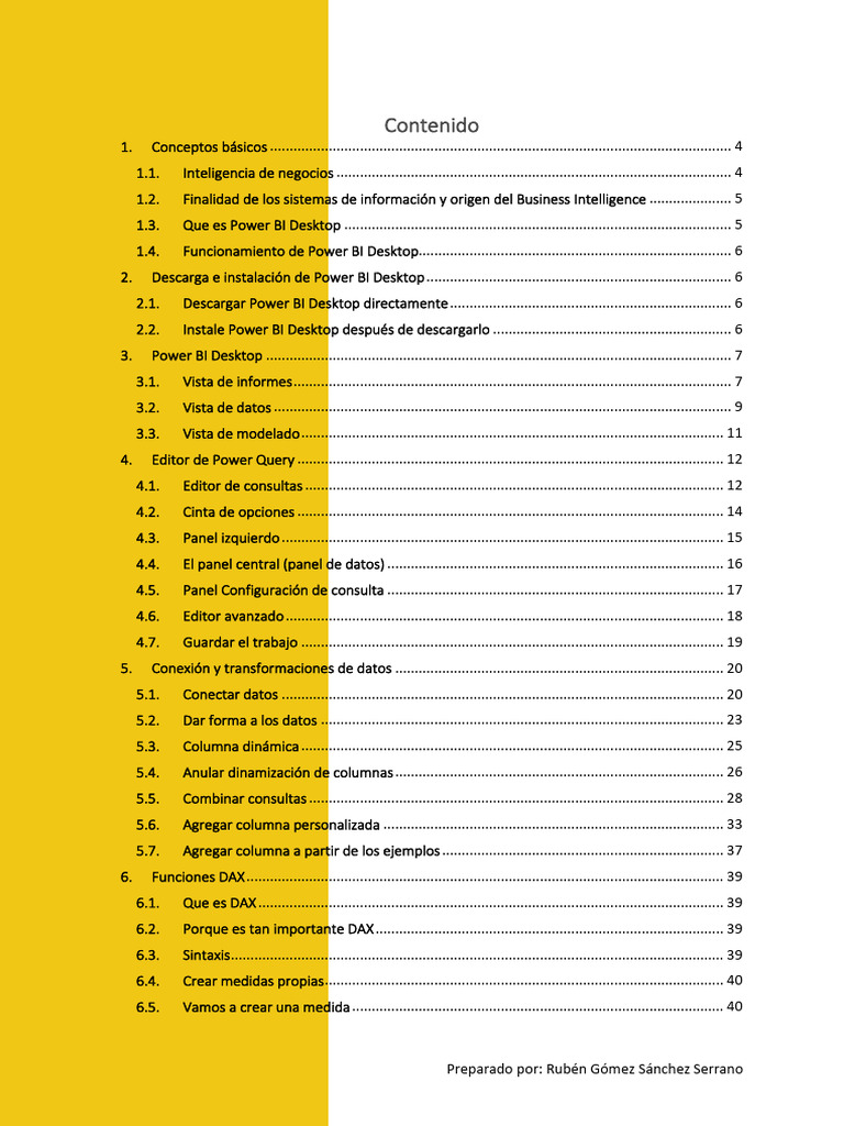 Guía Completa de Power BI Desktop | PDF | Inteligencia de negocios ...