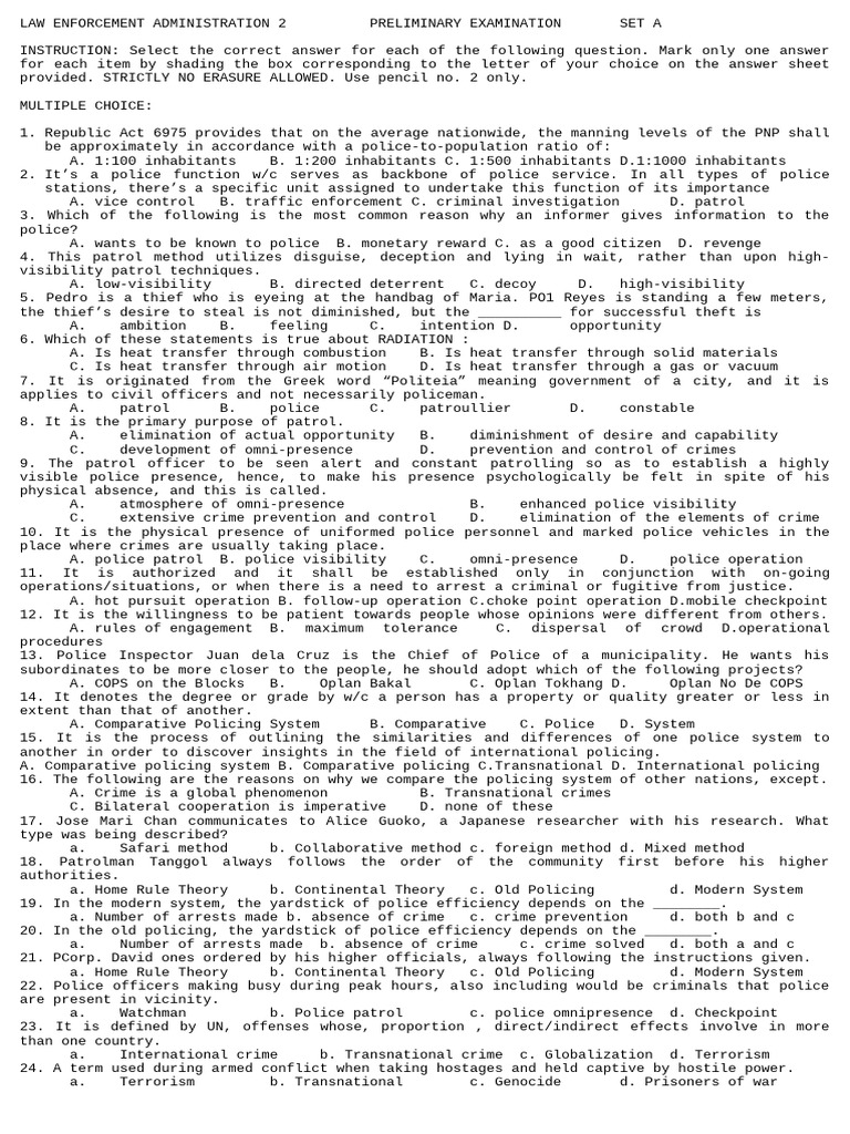 Police Presence and Patrol Functions | PDF | Police | Common Law