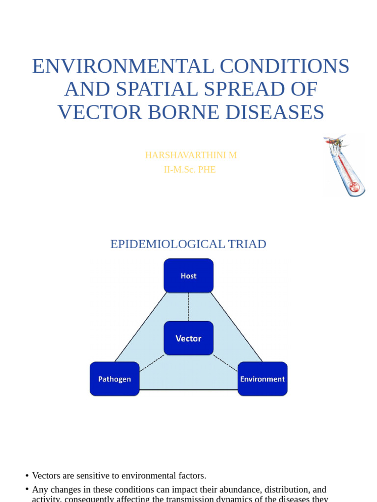 Environmental Conditions and Spatial Spread of VBDs | PDF | Natural ...