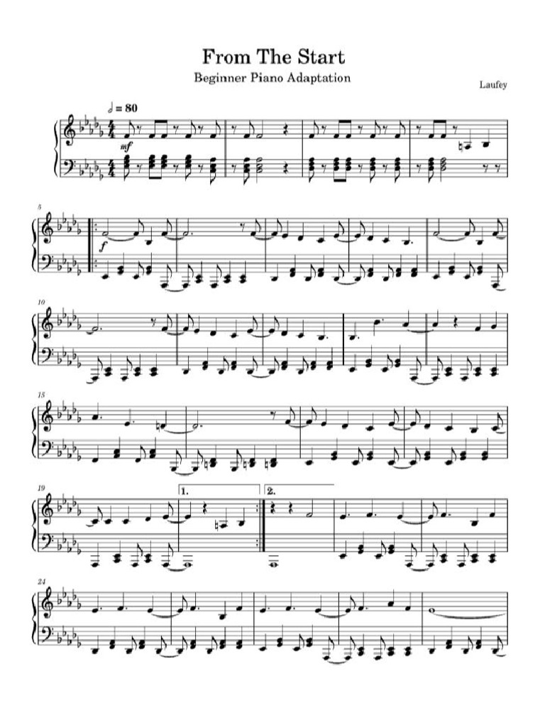 From The Start | PDF