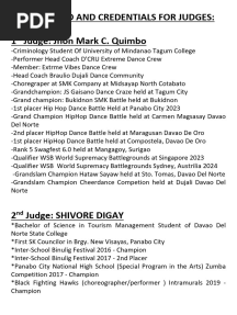 Background For Judges