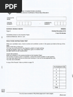 Bgcse - Paper 2 - 2023 | PDF