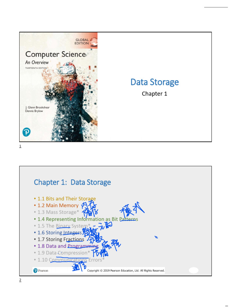 CISC1004 CH 01 | PDF | Data Compression | Computer Data Storage