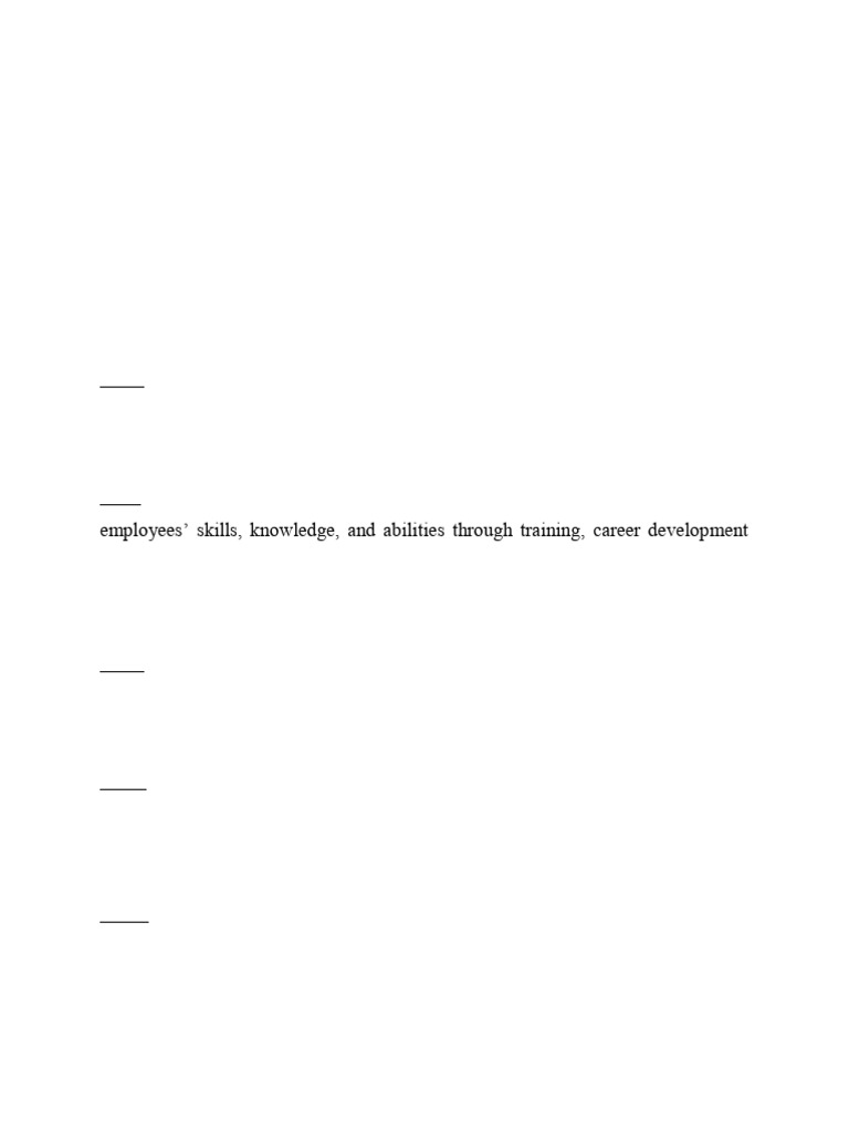 HRM vs. HRD: Key Differences Explained | PDF | Human Resource ...