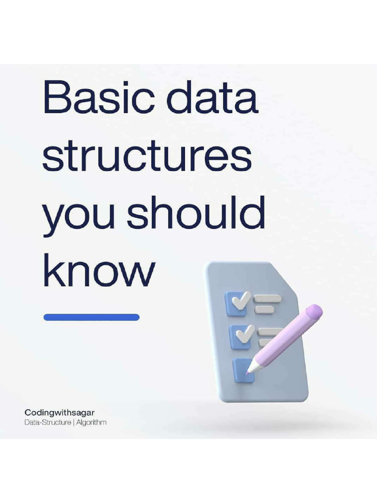Basic Data Structures (IMPORTANT) | PDF