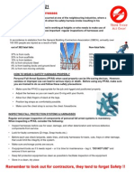 HSE BULLETIN 21 - Personal Fall Protection Systems