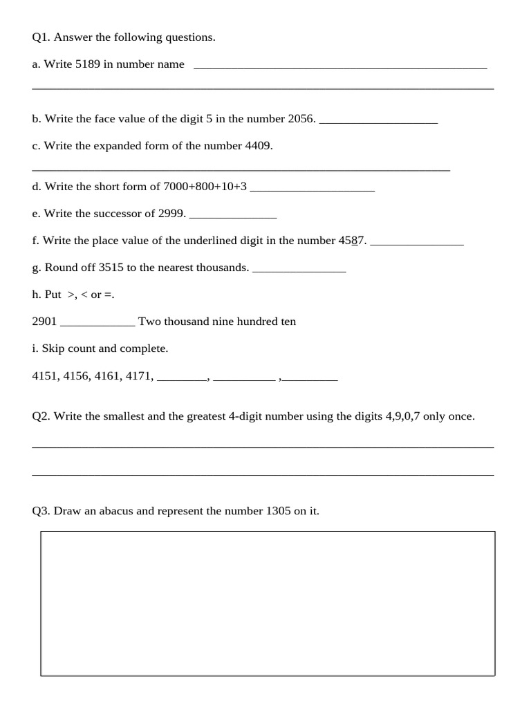 Maths Test 2 | PDF | Teaching Methods & Materials