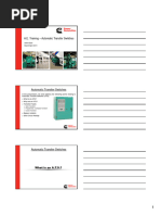 ATS Transition Modes Explained | PDF | Switch | Electric Motor