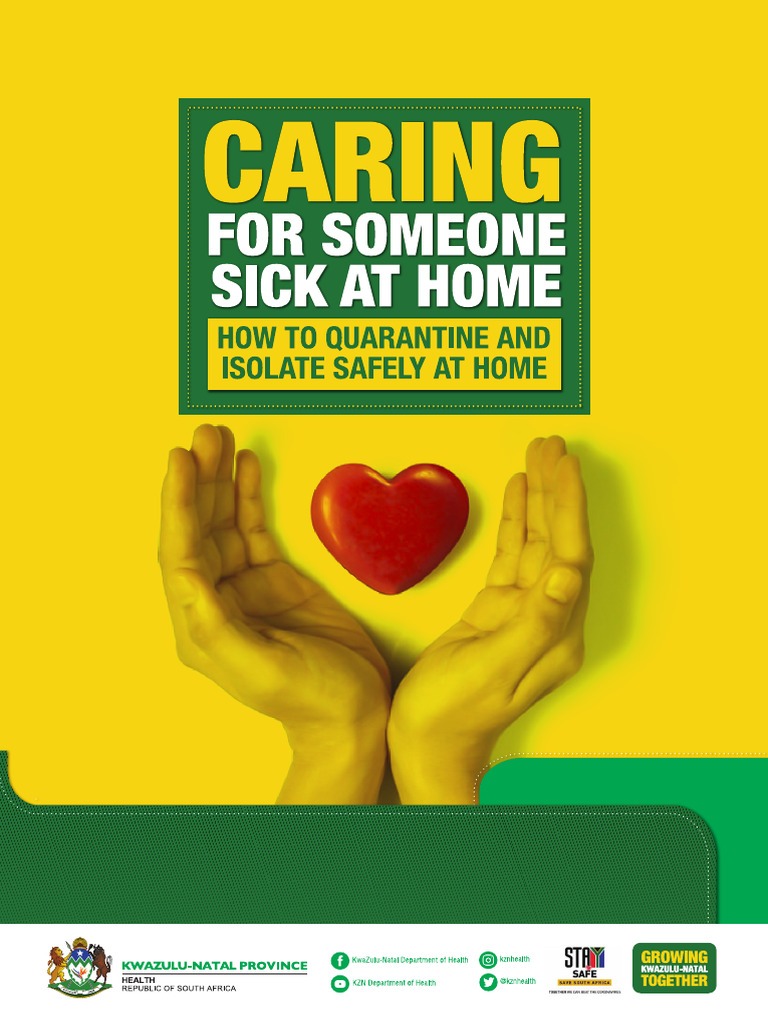 Caring For Someone Sick at Home E | PDF