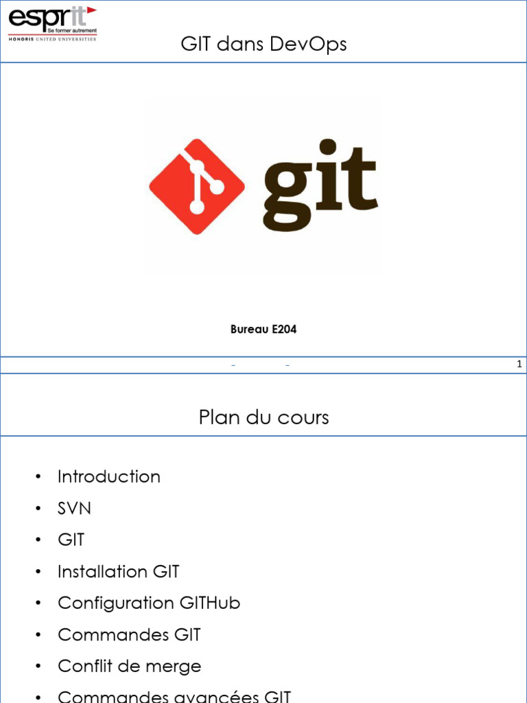 Introduction à GIT pour Développeurs | PDF | Gestion de versions ...