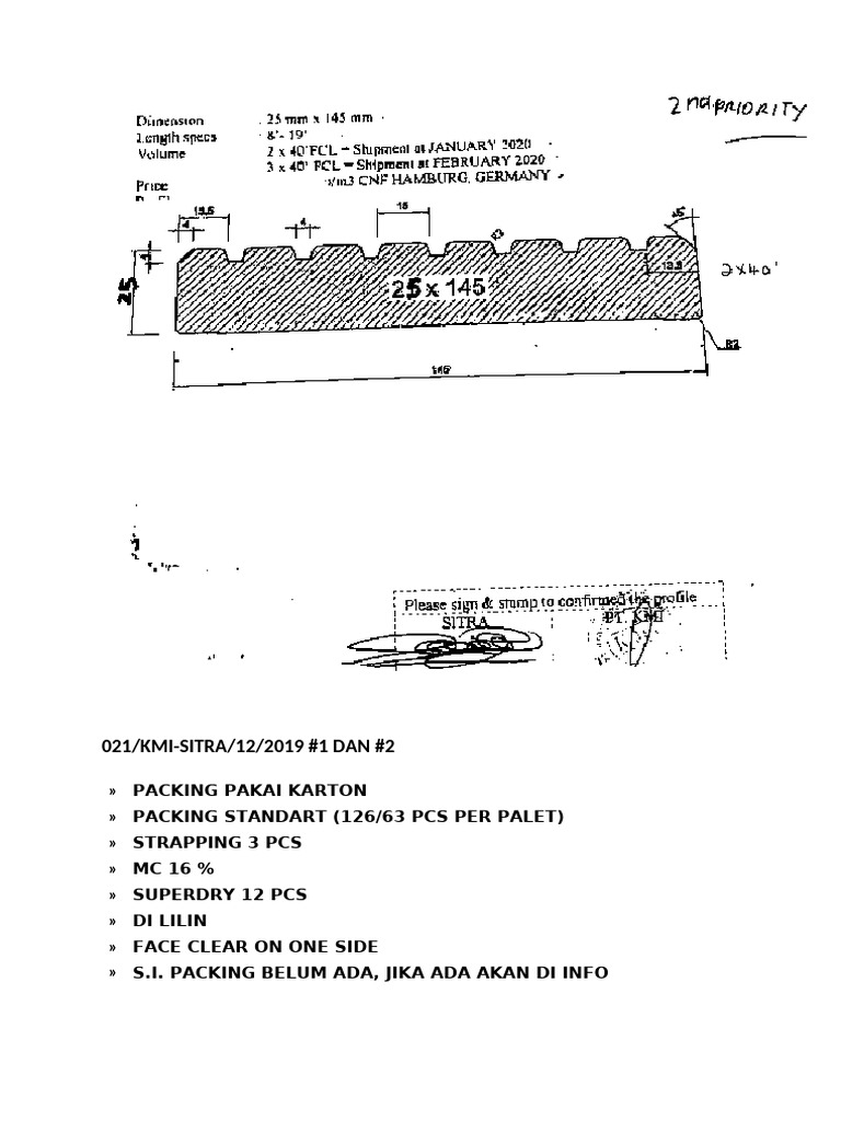 Packing Standard et Strapping Détails | PDF