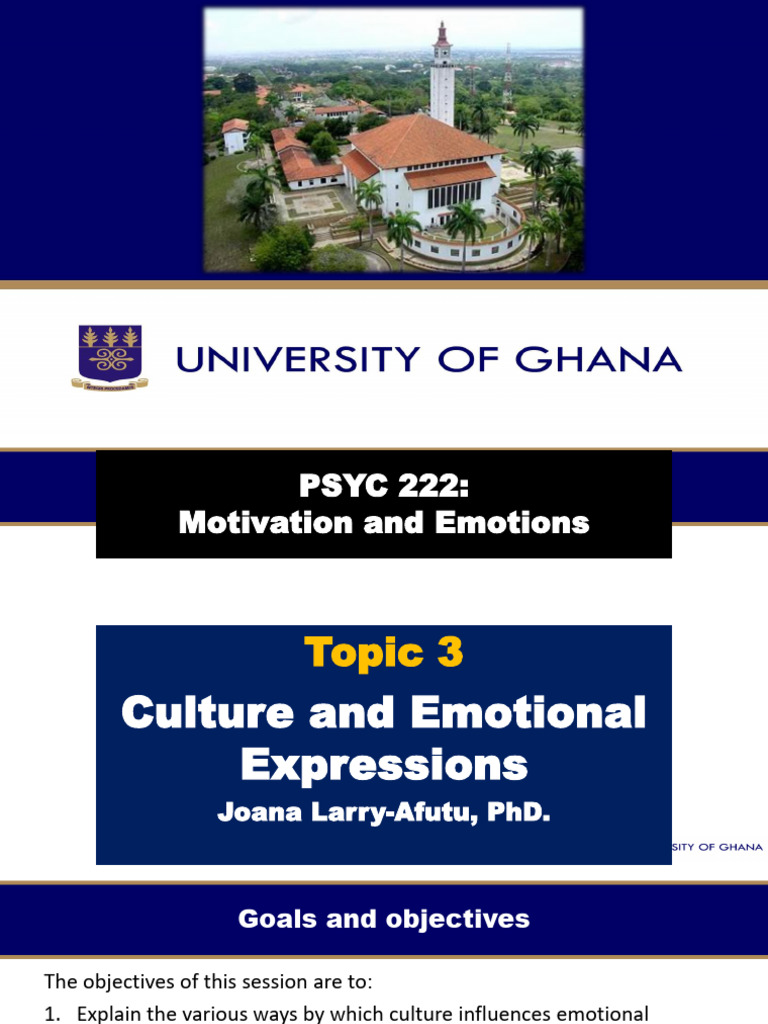 Week+3 Culture+and+Emotions | PDF | Emotions | Anger
