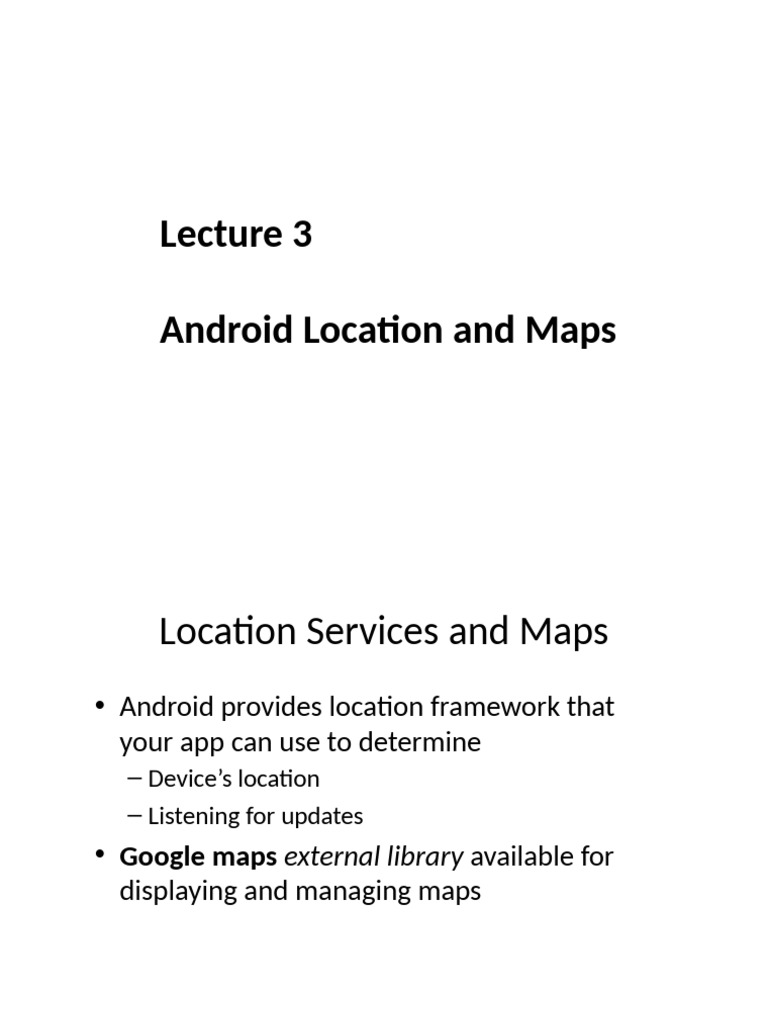 CH 3 | PDF | Android (Operating System) | Computer Architecture