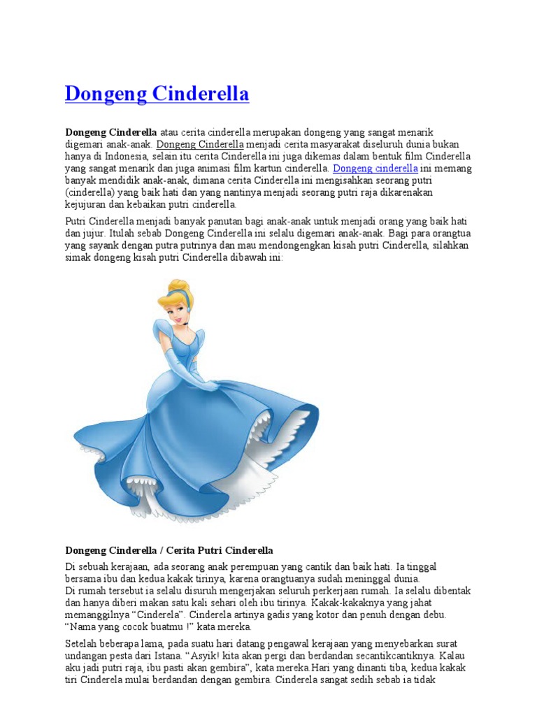 Dongeng Cinderella