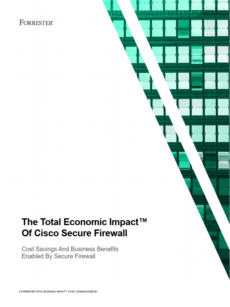 Forrester Secure Firewall Tei Study | PDF | Computer Security | Security