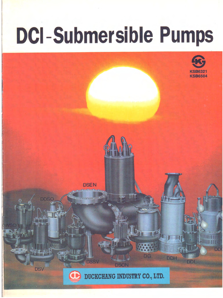 Submersible Pump Catalogue | PDF