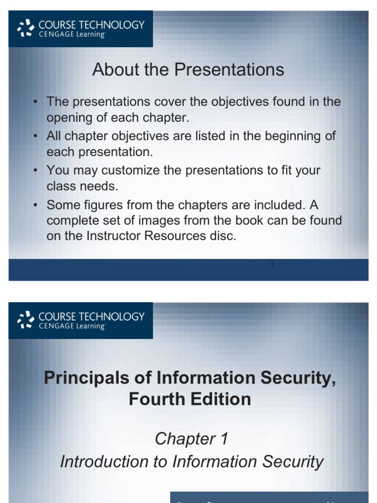 PPT ch01 | PDF | Information Security | Computer Security