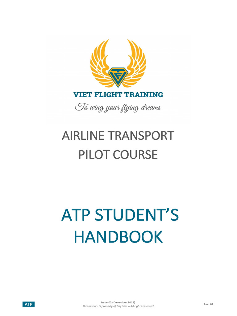 Student Handbook - AIRLINES TRANSPORT PILOT COURSE (11 11 2021) | PDF ...
