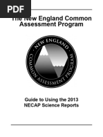 Guide To Using The 2013 NECAP Science Reports