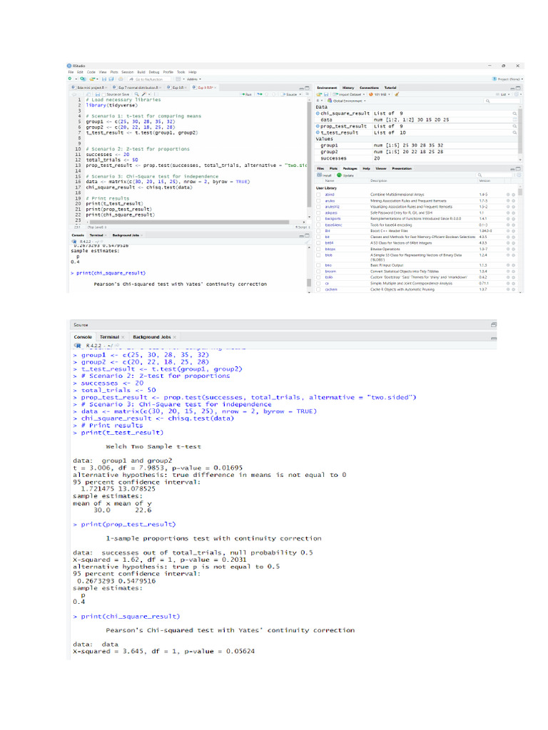 Exp 9 R | PDF