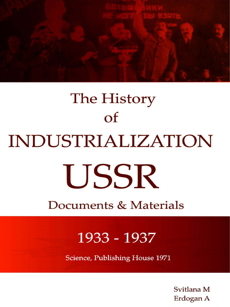 USSR Industrialization History 1933-1937 | PDF | Soviet Union | World ...