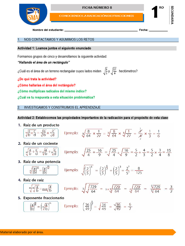 Ficha 8 Matemática | PDF | Matemáticas
