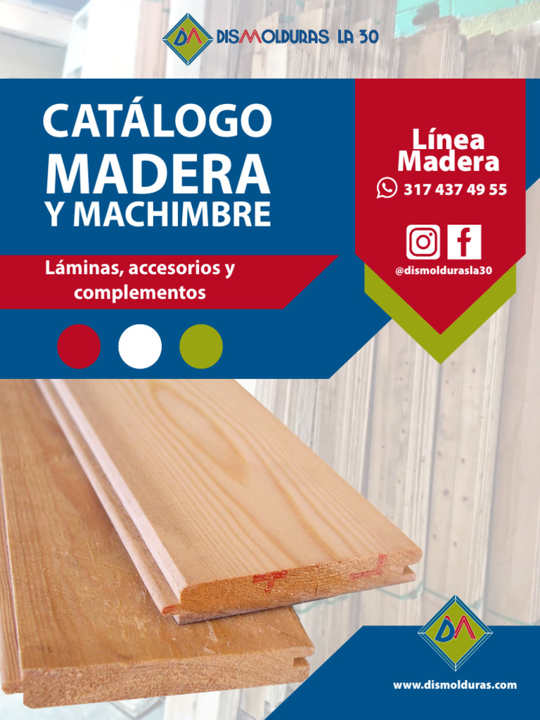 Madera y Machimbre | PDF