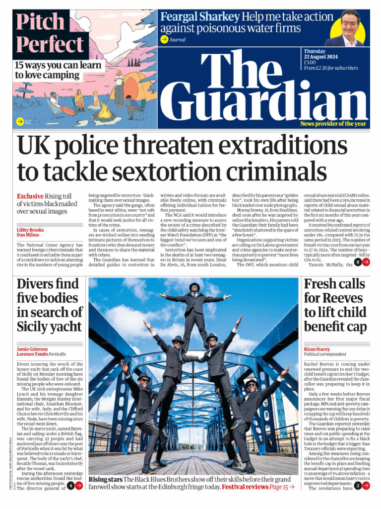 The Guardian UK - 22 August 2024 | PDF