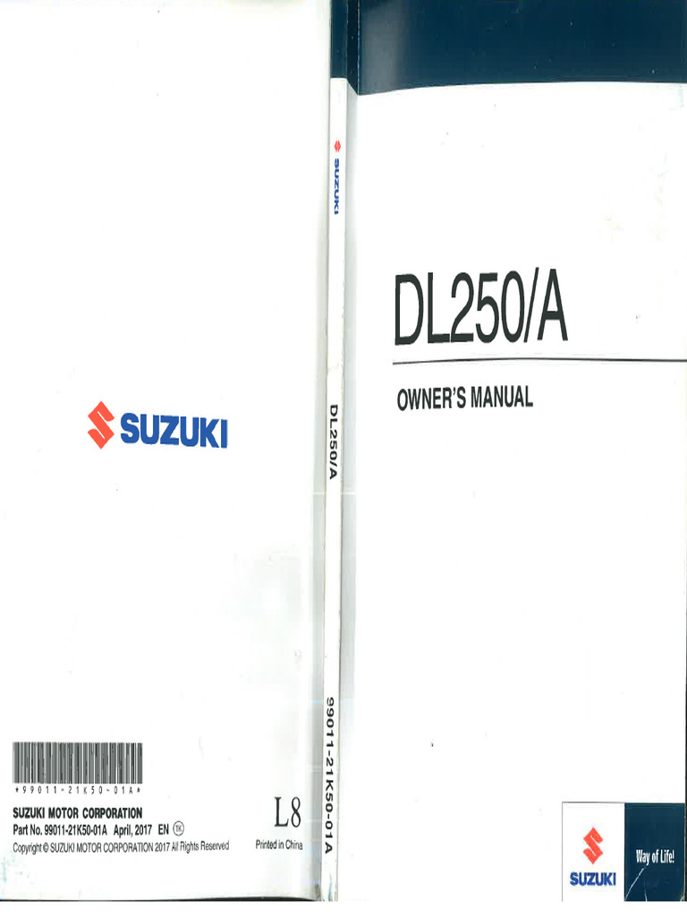 Suzuki V Strom 250 | PDF