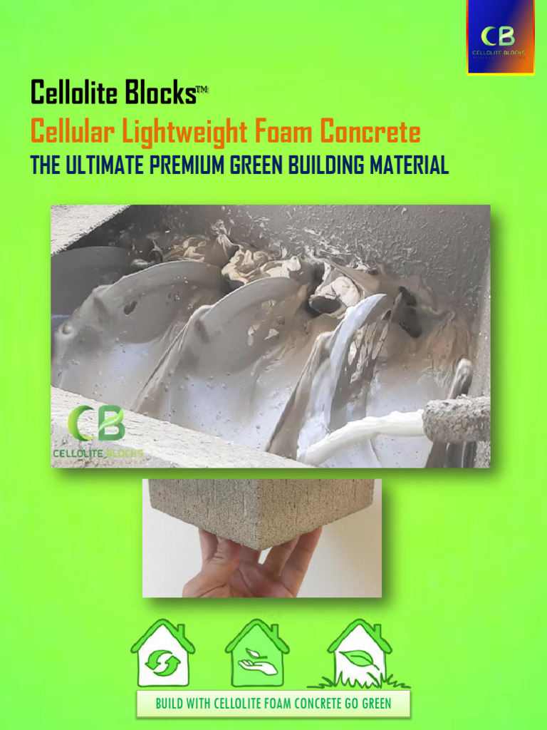 Lightweight Foam Concrete Applications | PDF | Concrete | Foam