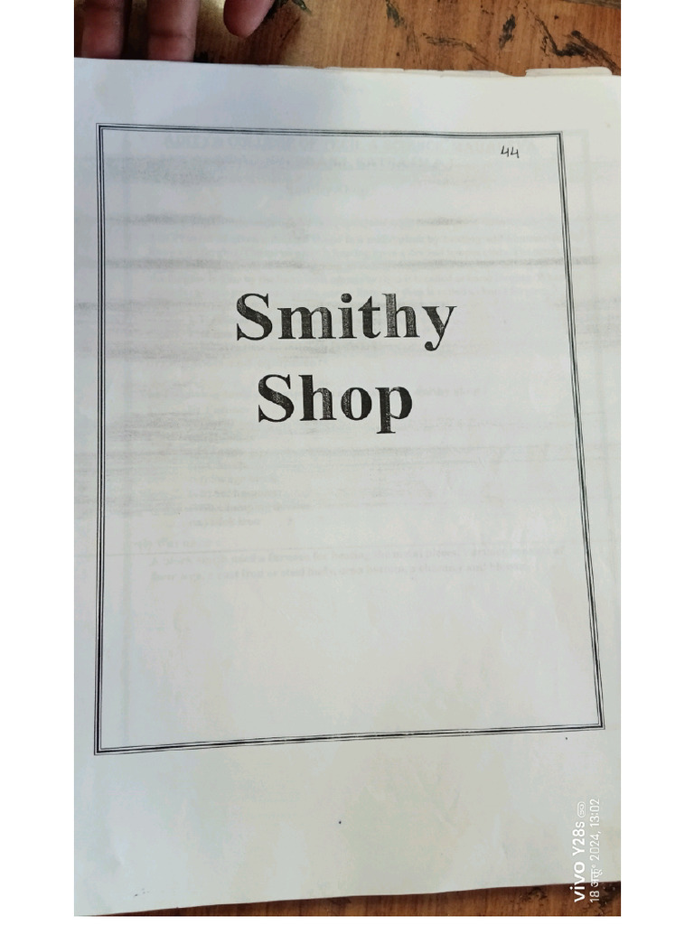 Smithy Shope W.S. | PDF