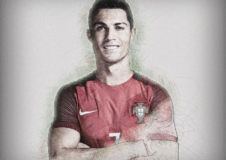Melhores Desenhos Do Cristiano Ronaldo CR7 O Lendário 1.jpg | PDF