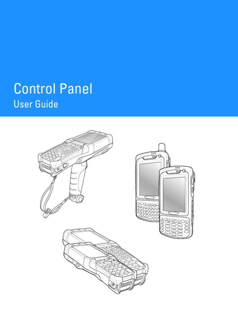 Control Panel: User Guide | PDF | Windows Registry | Image Scanner